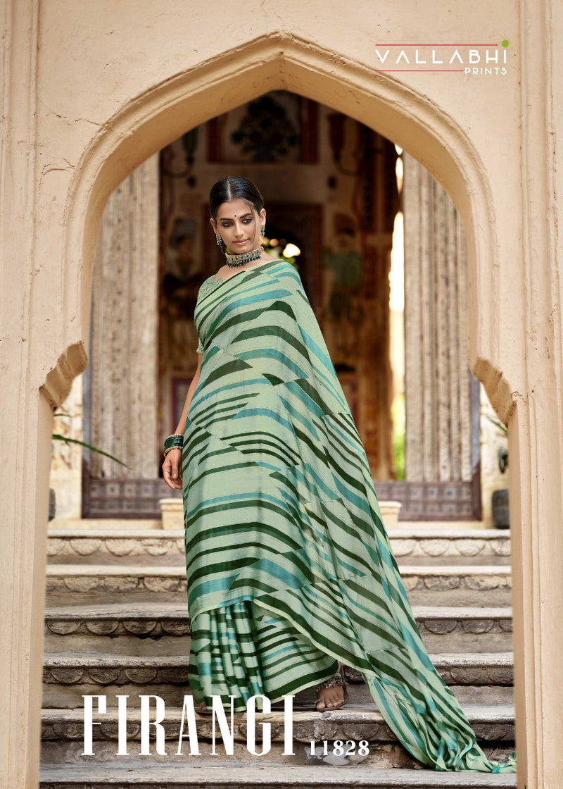 Vaalabhi Print Saree Firangi 11828 Designer Wear Saree