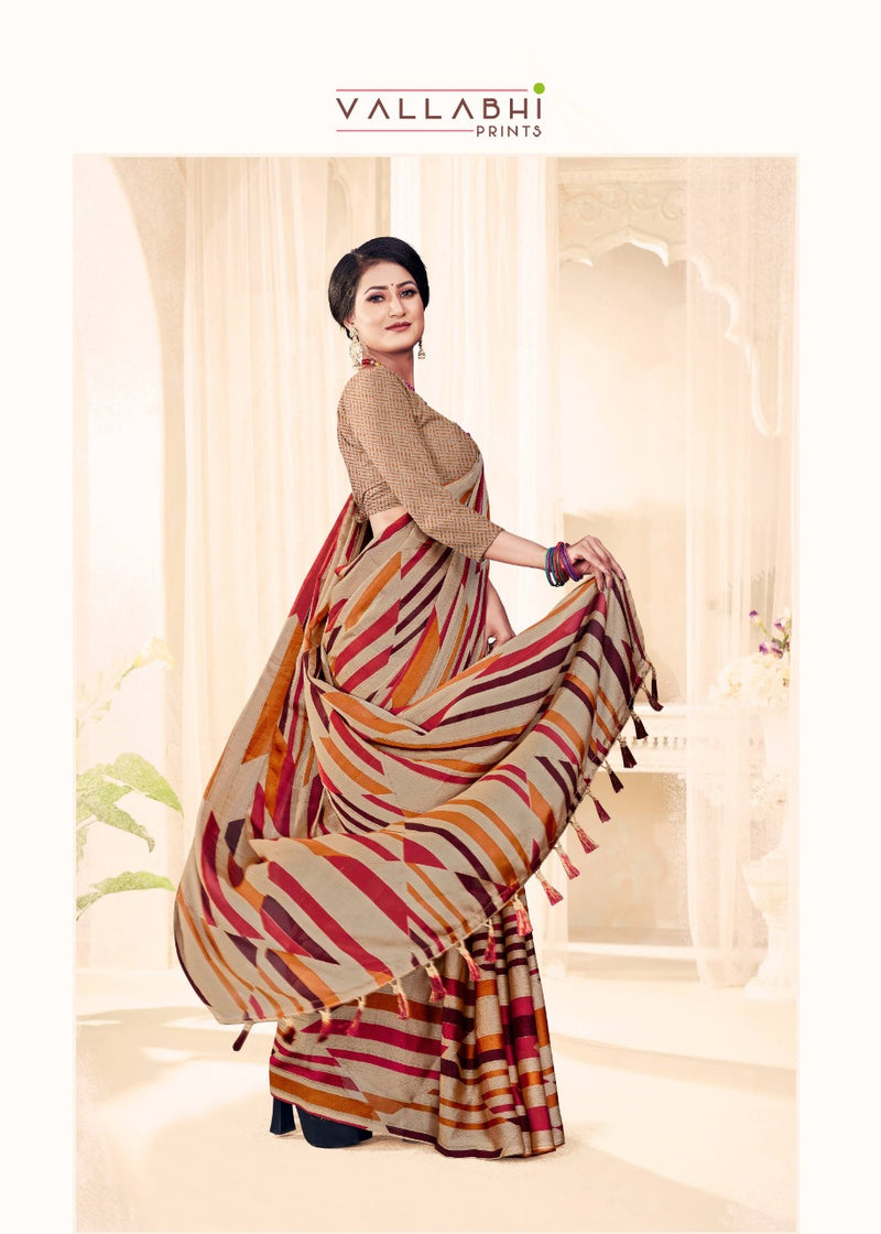 Vaalabhi Print Saree Firangi 11828 Designer Wear Saree