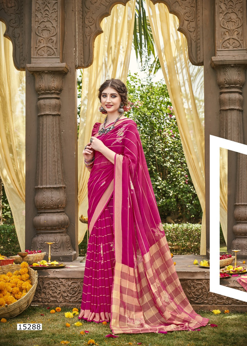 Vallabhi Print Soulful Weightless Stylish Designer Festival Wear Saree