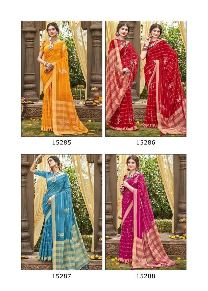 Vallabhi Print Soulful Weightless Stylish Designer Festival Wear Saree