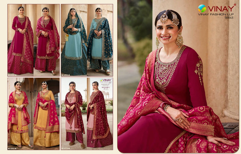 Vinay Fashion Kaseesh Benchmark  2 Bsy Barfi  Beautiful Collections Of Salwar Suits