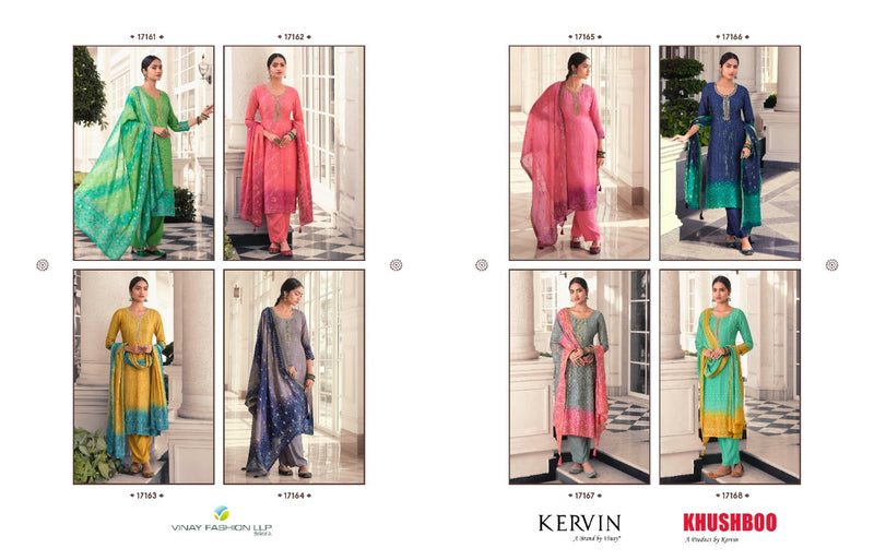Vinay Fashion Khushboo Muslin Silk Stylish Designer Wear Salwar Kameez