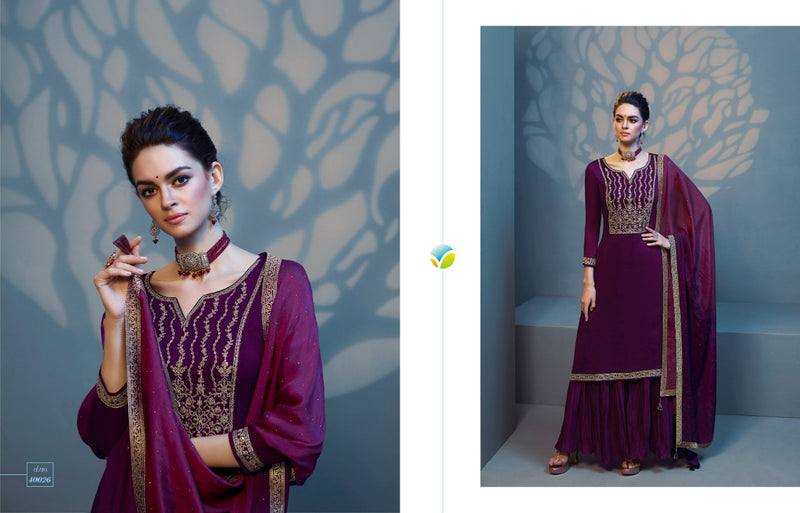 Vinay Fashion Tumbaa Silk Georgette Stylish Designer Festival Look Kurti