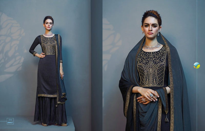 Vinay Fashion Tumbaa Silk Georgette Stylish Designer Festival Look Kurti