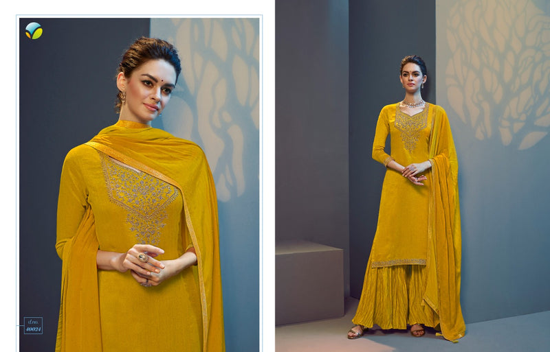 Vinay Fashion Tumbaa Silk Georgette Stylish Designer Festival Look Kurti