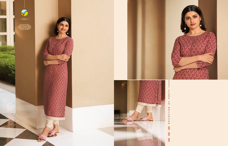 Vinay Fashion Tumbaa Summer Cotton Stylish Designer Casual Wear Kurti