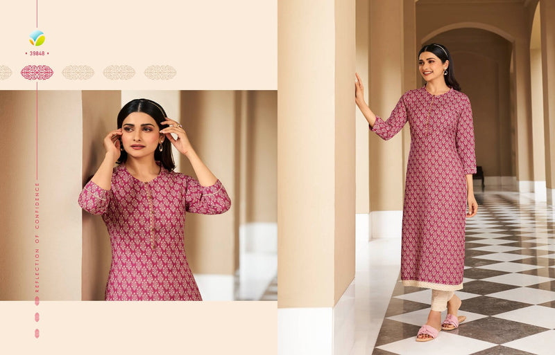 Vinay Fashion Tumbaa Summer Cotton Stylish Designer Casual Wear Kurti