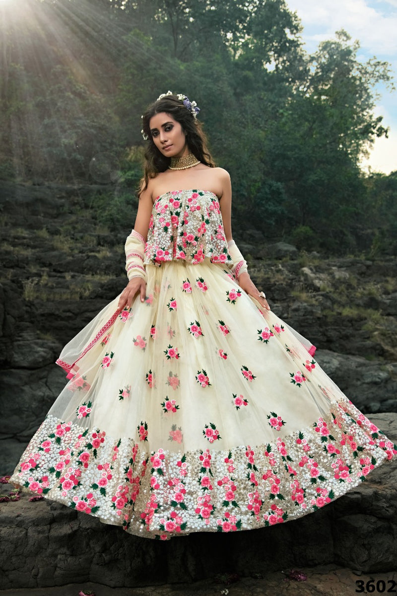 Virasat Euphoria Vol 4 Soft Net Stylish Designer Lehenga