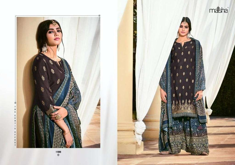 Maisha Vivann Vol 7 Dola Silk Stylish Designer Festival Look Printed Salwar Suit
