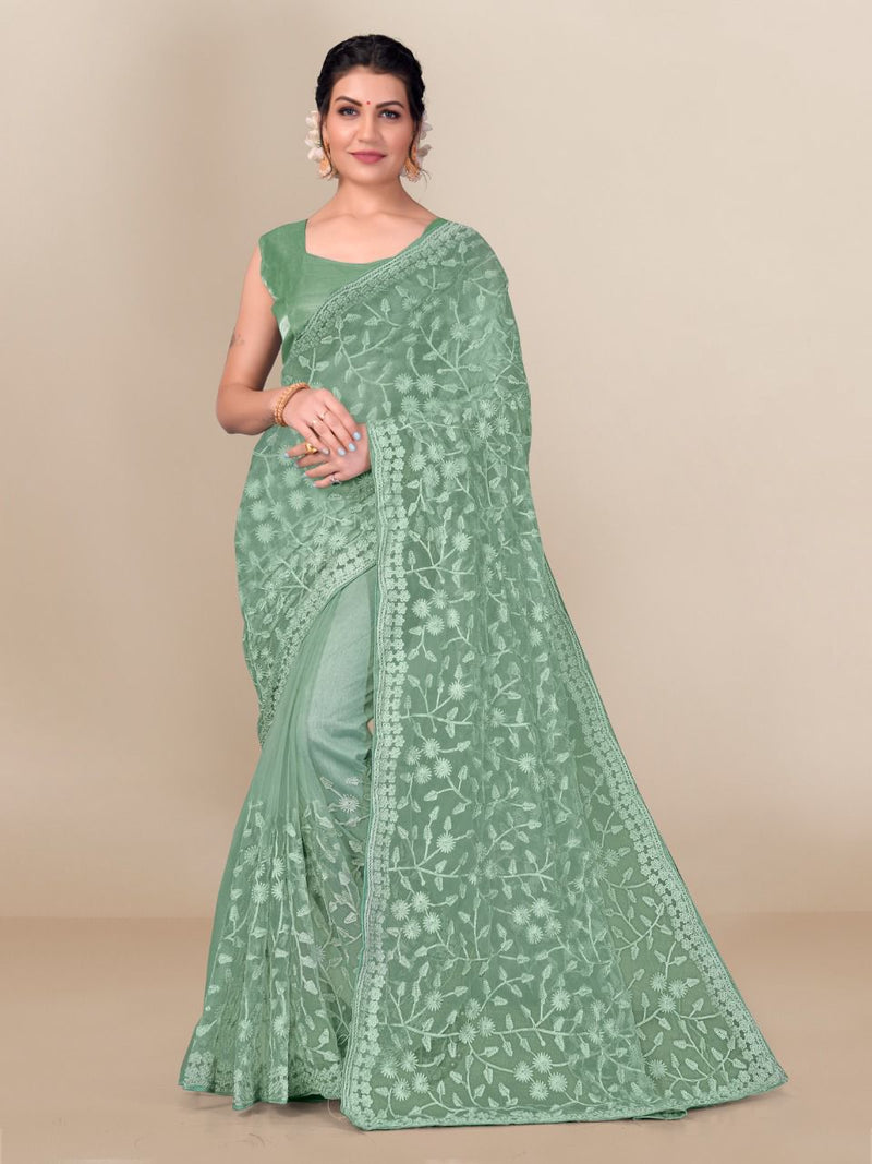 Vivera International Dabangg 11 Soft Net Gorgeous Look Party Wear Saree