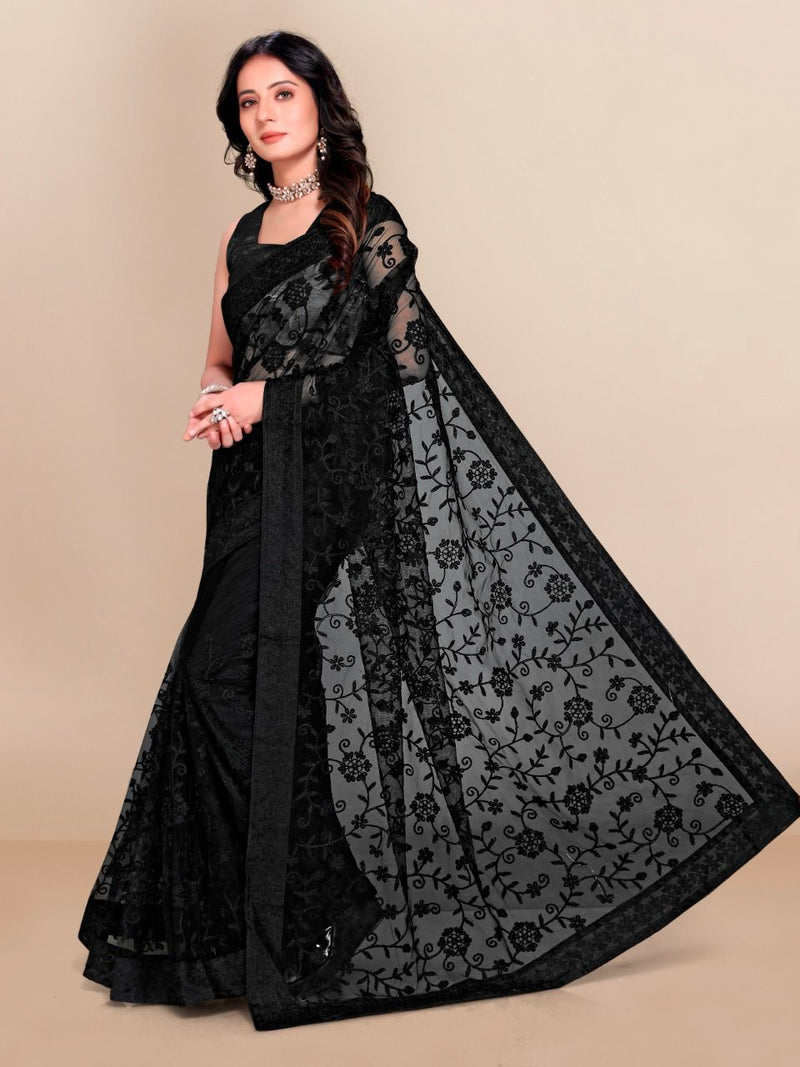 Vivera International Dabangg 12 Soft Net Gorgeous Look Party Wear Saree