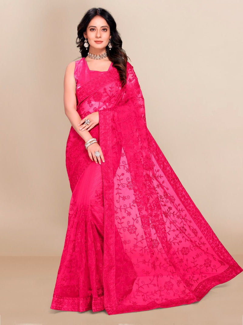 Vivera International Dabangg 12 Soft Net Gorgeous Look Party Wear Saree