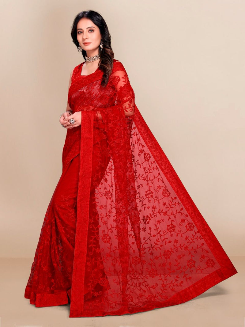 Vivera International Dabangg 12 Soft Net Gorgeous Look Party Wear Saree