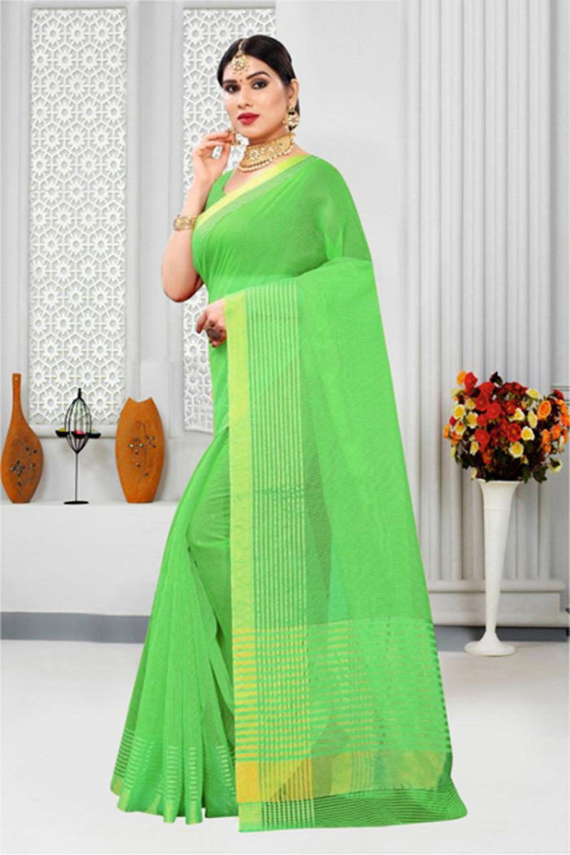 Vivera International Julia6 Kota Net Stylish Designer Decent look Saree