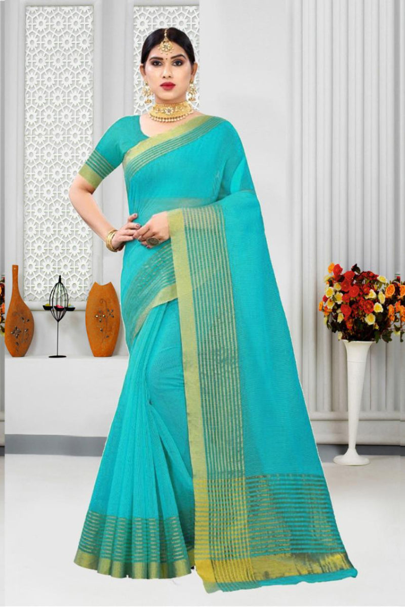 Vivera International Julia6 Kota Net Stylish Designer Decent look Saree