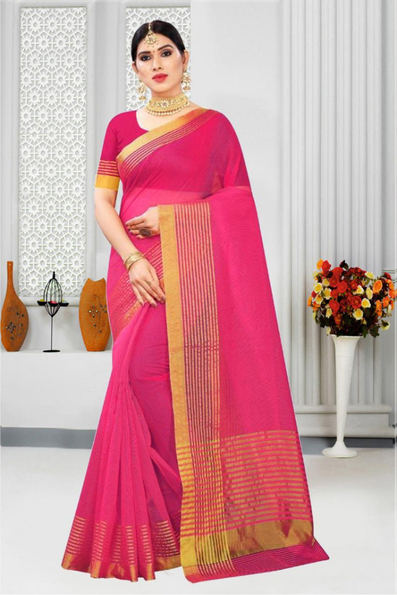 Vivera International Julia6 Kota Net Stylish Designer Decent look Saree