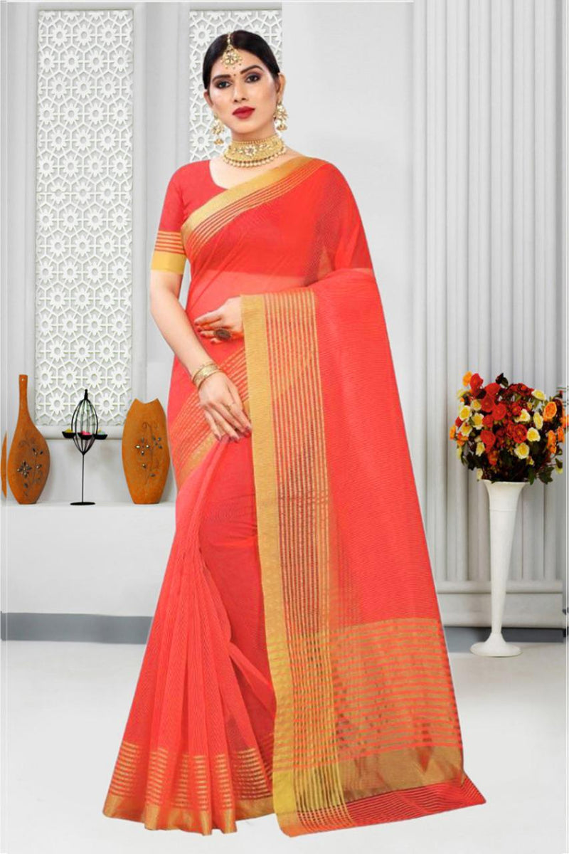 Vivera International Julia6 Kota Net Stylish Designer Decent look Saree