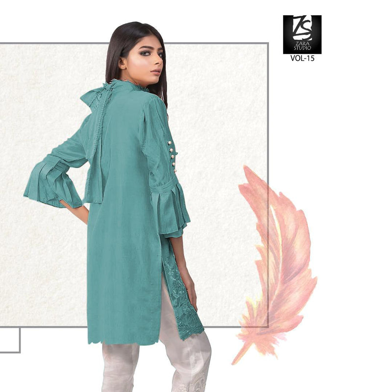Zara Studio Vol 15 Georgette Stylish Hand Work Designer Kurti