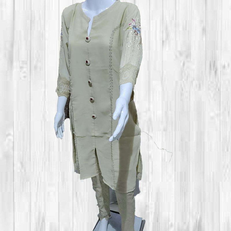 Zara Studio Vol 32 Georgette Stylish Designer Party Wear Kurti